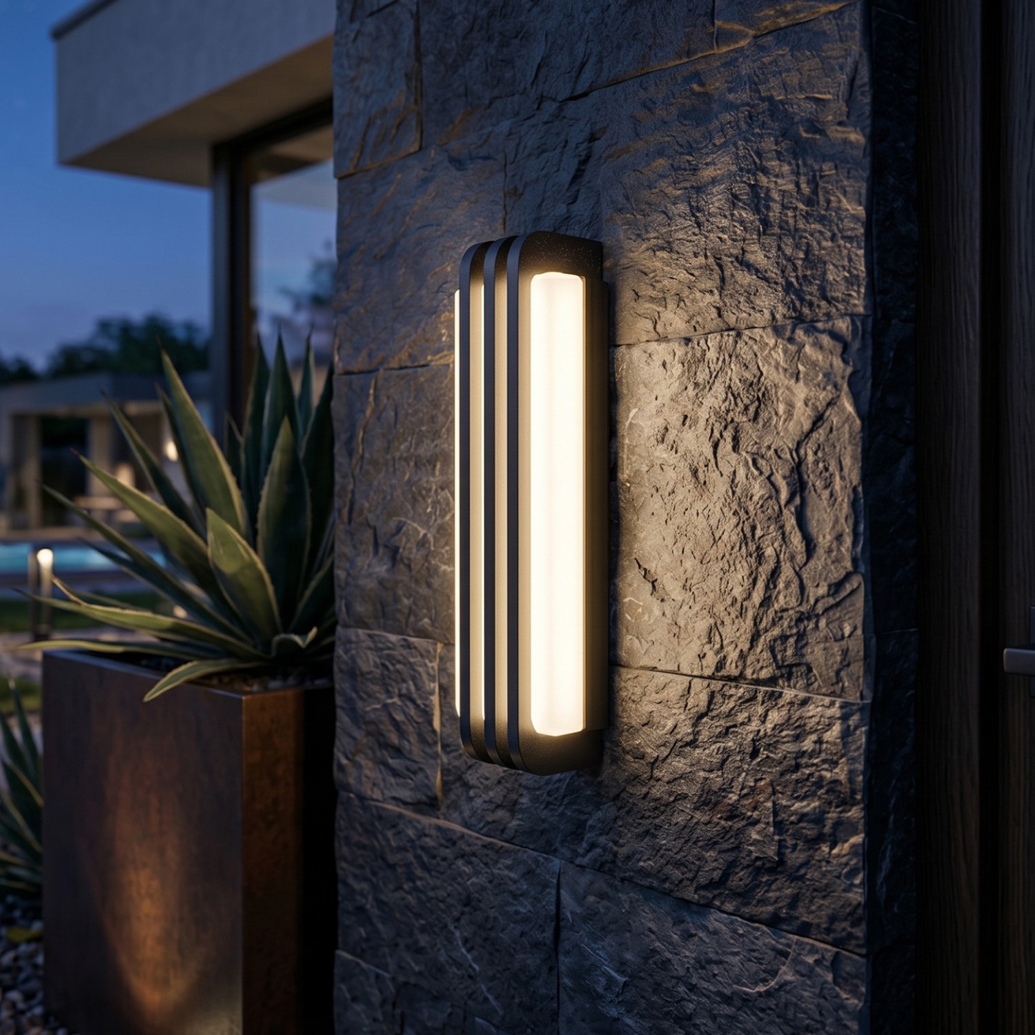 Снимка на Фасаден LED аплик Strata | IP44 | 18W | 3000K